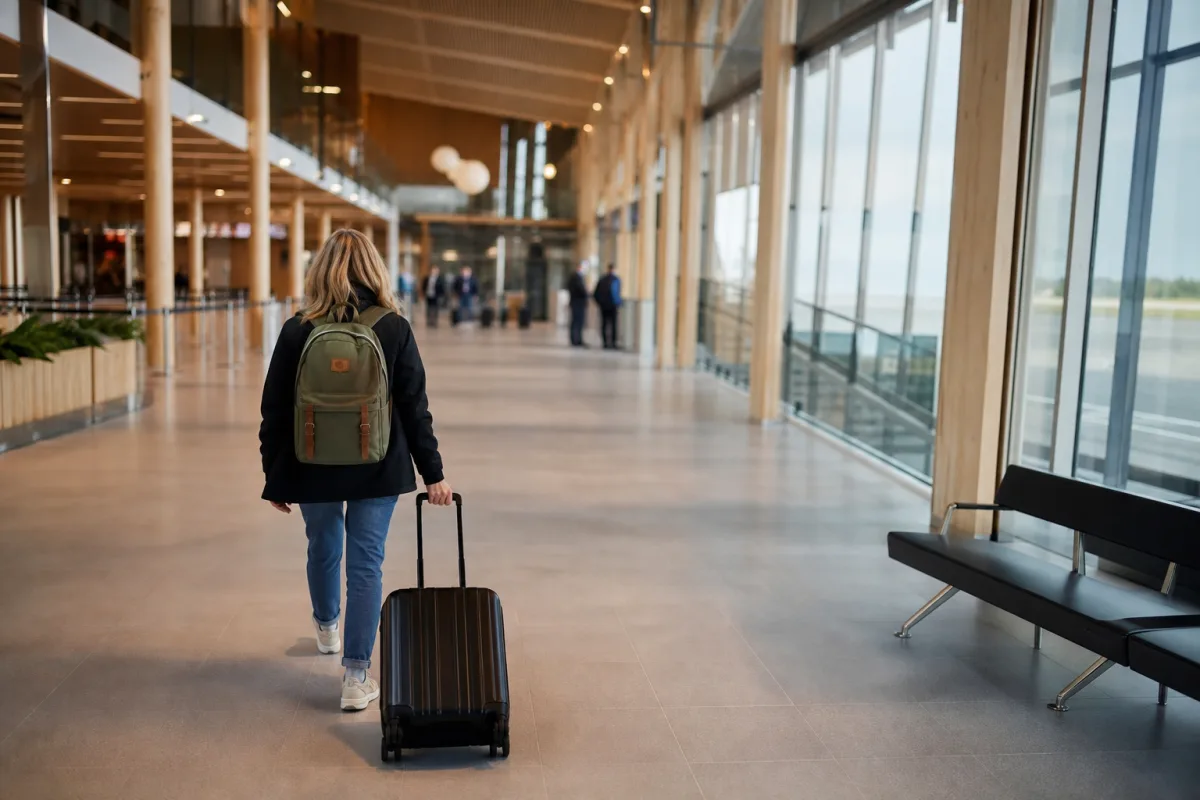 Luleå Airport (Kallax) terminalbyggnad